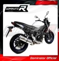 SV 650 Exhaust Suzuki Muffler Auspuff Sportauspuff Silencer Echappement Silencieux Scarico Scarichi Escape Wydech Tłumik OVAL 2016 - 2019 Dominator 2