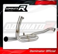 DL 1000 V-strom Exhaust Cat Eliminator Catalyst Catalytic Converter Linkpipe Decat Downpipe 2014 - 2016 DOMINATOR 1