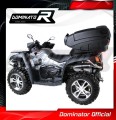 X8 Terralander 800 V-Twin EXHAUST CF MOTO Muffler Auspuff Sportauspuff Silencer Echappement Silencieux Scarico Scarichi Escape Wydech Tłumik OKRĄGŁY 2012 - 2016 Dominator 2