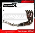 GSXR 750 K8-K9 L0 Exhaust Cat Eliminator Catalyst Catalytic Converter Linkpipe Decat Downpipe 2008 - 2010 DOMINATOR 6