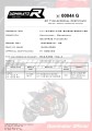 exhaust muffler DOMINATOR homologated road legal OVAL fits to R1200RS 2015  2018 6
