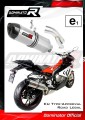 S1000RR Exhaust BMW Homologated EC Type approval  Street legal Approval Certificate Muffler Auspuff Sportauspuff Silencer Echappement Silencieux Scarico Scarichi Escape Wydech Tłumik HP1 2017 - 2018 Dominator