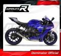 YZF R1 R1M 1000 RN32 Exhaust Cat Eliminator Catalyst Catalytic Converter Linkpipe Decat Downpipe 2015 - 2016 DOMINATOR 3