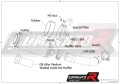 VERSYS 1000 Homologated Exhaust Kawasaki Muffler Auspuff Sportauspuff Silencer Echappement Silencieux Scarico Scarichi Escape Wydech Tłumik GP 2019 - 2021 Dominator 6
