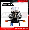 FZ6 FAZER S1 Exhaust Yamaha Muffler Auspuff Sportauspuff Silencer Echappement Silencieux Scarico Scarichi Escape Wydech Tłumik GP 2004 - 2010 DOMINATOR 7