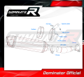 FZ 8 N / FZ8 S FAZER EXHAUST Yamaha Muffler Auspuff Sportauspuff Silencer Echappement Silencieux Scarico Scarichi Escape Wydech Tłumik Carbon End Cap HP1 2010 - 2016 DOMINATOR 5