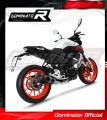 kompletny układ wydechowy z tłumikiem DOMINATOR Full System HP3 CZARNY pasujący do motocykla Yamaha MT 125 2020