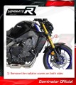 kompletny układ wydechowy z tłumikiem DOMINATOR Full System HP3 pasujący do motocykla YAMAHA MT 09 2021 - 2023 6