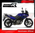 escape silenciador DOMINATOR redondo compatível com a motocicleta Suzuki DL 650 V Strom 2004   2006 4