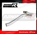 Yamaha XT 600 TENERE  Exhaust Header Head pipe Linkpipe Downpipe  collector manifold 1987 - 1989 dominator 1