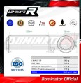 exhaust muffler DOMINATOR homologated road legal GP fits to Kawasaki Z 900 2020  2024 5