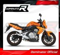 ER-6N ER-6F 650 EXHAUST Kawasaki Muffler Auspuff Sportauspuff Silencer Echappement Silencieux Scarico Scarichi Escape Wydech Tłumik GP 1 2006 - 2008 Dominator 3