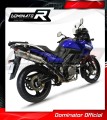 escape silenciador DOMINATOR homologado redondo compatível com a motocicleta DL 650 V STROM 2004   2006 3