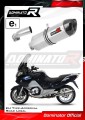 R1200RT Exhaust BMW Homologated EC Type approval  Street legal Approval Certificate Muffler Auspuff Sportauspuff Silencer Echappement Silencieux Scarico Scarichi Escape Wydech Tłumik Carbon Tip HP1 2010 - 2013 Dominator