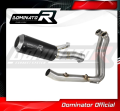 kompletny układ wydechowy z tłumikiem DOMINATOR Full System GP CZARNY pasujący do motocykla BMW F900XR 2020 - 2026 2