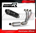 complete exhaust system with muffler DOMINATOR Full System HP3 BLACK fits to Yamaha MT 09 2021  2023 2