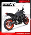 Yamaha MT 09 2021 - 2022 Full  Exhaust System EX Muffler Auspuff Sportauspuff Silencer Echappement Silencieux Scarico Scarichi Escape Collector Manifold Wydech Tłumik  HP3 BLACK Low Level  DOMINATOR EXHAUST SYSTEM 2