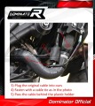 Yamaha MT 09 2021 - 2022 Full  Exhaust System Muffler Auspuff Sportauspuff Silencer Echappement Silencieux Scarico Scarichi Escape Collector Manifold Wydech Tłumik  HP3 BLACK Low Level  DOMINATOR EXHAUST SYSTEM 8