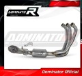 kompletny układ wydechowy z tłumikiem DOMINATOR Full System GP3 EX pasujący do motocykla Yamaha Tracer 9 / GT 2021 - 2023 2