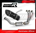 MT-09 2021 - 2022 EXHAUST Yamaha Full System EX Muffler Auspuff Sportauspuff Silencer Echappement Silencieux Scarico Scarichi Escape Collector Manifold Wydech Tłumik HP5 BLACK DOMINATOR 1