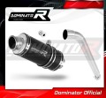 exhaust muffler DOMINATOR GP1 BLACK fits to Honda XL 125 V VARADERO 2001  2006 4