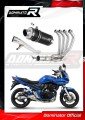 kompletny układ wydechowy z tłumikiem DOMINATOR Full System GP1 CZARNY pasujący do motocykla Suzuki GSF 650 BANDIT N / S 2005 - 2006 3
