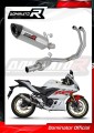 Yamaha YZF-R3 2022 Exhaust Muffler Manifold Collector Auspuff Sportauspuff Silencer Echappement Silencieux Scarico Marmitta Scarichi Escape Wydech Tłumik Kolektor HP8 DOMINATOR Full Exhaust System EX