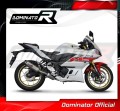kompletny układ wydechowy z tłumikiem DOMINATOR Full System HP8 pasujący do motocykla Yamaha YZF-R3 2019 - 2024 4