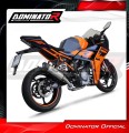 kompletny układ wydechowy z tłumikiem DOMINATOR Full System HP8 pasujący do motocykla KTM RC 390 2022 - 2024 3