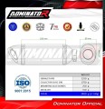 KTM RC 390 2022 - 2023 Exhaust Muffler Manifold Collector Auspuff Sportauspuff Silencer Echappement Silencieux Scarico Marmitta Scarichi Escape Wydech Tłumik Kolektor HP8 DOMINATOR Full Exhaust System EX 4