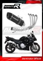 complete exhaust system with muffler DOMINATOR Full System HP1 BLACK fits to Suzuki GSX 1250 FA 2010  2016