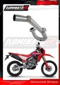 Honda CRF 300L / Rally 2021 - 2023 motorcycle Head pipe Header Linkpipe Downpipe Frontpipe Manifold Collector Kolektor wydechowy Kolano Sport-Krümmeranlage Colector de escape  Collecteur d'échappement Collettore di scarico DOMINATOR EXHAUST SYSTEM