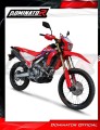 Honda CRF 300L / Rally 2021 - 2023 motorcycle Head pipe Header Linkpipe Downpipe Frontpipe Manifold Collector Kolektor wydechowy Kolano Sport-Krümmeranlage Colector de escape  Collecteur d'échappement Collettore di scarico DOMINATOR EXHAUST SYSTEM 2