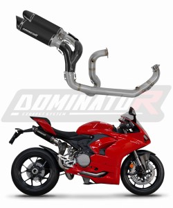 Ducati Panigale V2 2020 - 2023 Full Exhaust System Collector Silencer HP8 BLACK + dB killer