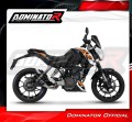 wydech tłumik DOMINATOR GP CZARNY pasujący do motocykla KTM 125 Duke 2012 - 2016 4