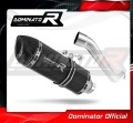 wydech tłumik DOMINATOR Homologowany HP1 CZARNY pasujący do motocykla Kawasaki Z750 2004 - 2006 2