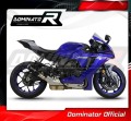 Yamaha YZF R1 1000 RN65 2020 - 2022 Motorcycle EU Approved Street Legal Muffler Auspuff Sportauspuff Silencer Echappement Silencieux Scarico Scarichi Escape Wydech Tłumik GP BLACK Dominator Exhaust System 3