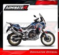 Honda CRF 1100L Africa Twin / Adventure Sports 2020 - 2023 Full Exhaust System Muffler Auspuff Sportauspuff Silencer Echappement Silencieux Scarico Scarichi Escape Collector Manifold Wydech Tłumik HP7 Titanium DOMINATOR 3