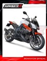 Kawasaki Z1000 2010 - 2013 Full  Exhaust System  Muffler Auspuff Sportauspuff Silencer Echappement Silencieux Scarico Scarichi Escape Collector Manifold Wydech Tłumik HP1 BLACK DOMINATOR 4