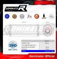GSXR 600 SRAD EXHAUST Suzuki Muffler Auspuff Sportauspuff Silencer Echappement Silencieux Scarico Scarichi Escape Wydech Tłumik OVAL 1997 - 2000 DOMINATOR 1