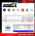 SV 650 S EXHAUST Suzuki Muffler Auspuff Sportauspuff Silencer Echappement Silencieux Scarico Scarichi Escape Wydech Tłumik ROUND 1999 - 2002 Dominator 3