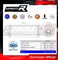 BREVA ie 750 Exhaust MOTO GUZZI Muffler Auspuff Sportauspuff Silencer Echappement Silencieux Scarico Scarichi Escape Wydech Tłumik OVAL 2003 - 2009 Dominator 3