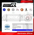exhaust muffler DOMINATOR GP1 BLACK fits to Honda XL 125 V VARADERO 2001  2006 5