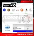 Yamaha YZF R6 2017 - 2022 EXHAUST Muffler Auspuff Sportauspuff Silencer Echappement Silencieux Scarico Scarichi Escape Wydech Tłumik GPS DOMINATOR EXHAUST SYSTEM 4