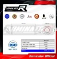 Aprilia Tuono 660 2021 - 2023 Exhaust Muffler Manifold Collector Auspuff Sportauspuff Silencer Echappement Silencieux Scarico Marmitta Scarichi Escape Wydech Tłumik Kolektor HP8 BLACK DOMINATOR Full Exhaust System 1