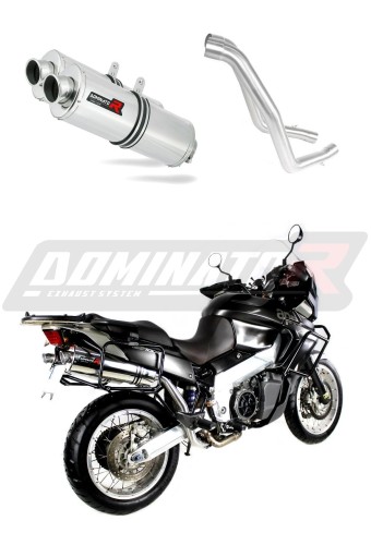 ETV 1000 CAPONORD Exhaust Aprilia Muffler Auspuff Sportauspuff Silencer Echappement Silencieux Scarico Scarichi Escape OVAL 2001 - 2004 Dominator x