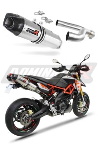 Aprilia DORSODURO 900 2017 - 2020 Exhaust Silencer Muffler HP1 + dB killer medium