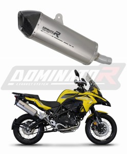 Benelli TRK 502 X 2022 - 2023 Exhaust Silencer Muffler Titanium HP7 + dB killer medium