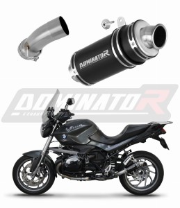 BMW R1200R 2010 - 2014 Exhaust Silencer Muffler GP1 BLACK + dB killer medium