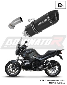 BMW R1200R 2010 - 2014 EU Approved Exhaust Silencer HP1 BLACK